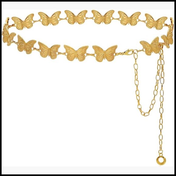 Alloy Waist Chain Belt Adjustable for Jeans and Dress main image 4